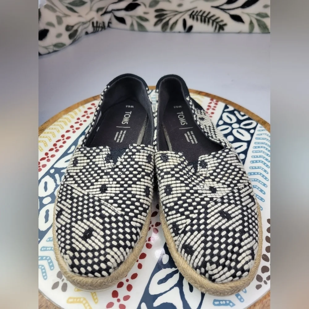 Toms Alpargata Rope‎ Women's Espardilles Size 6.5